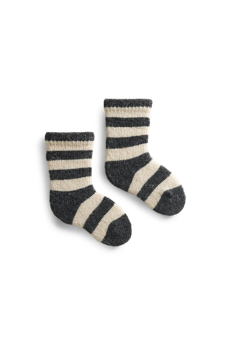 Baby Rugby Stripe Socks - Espresso – Common Soles